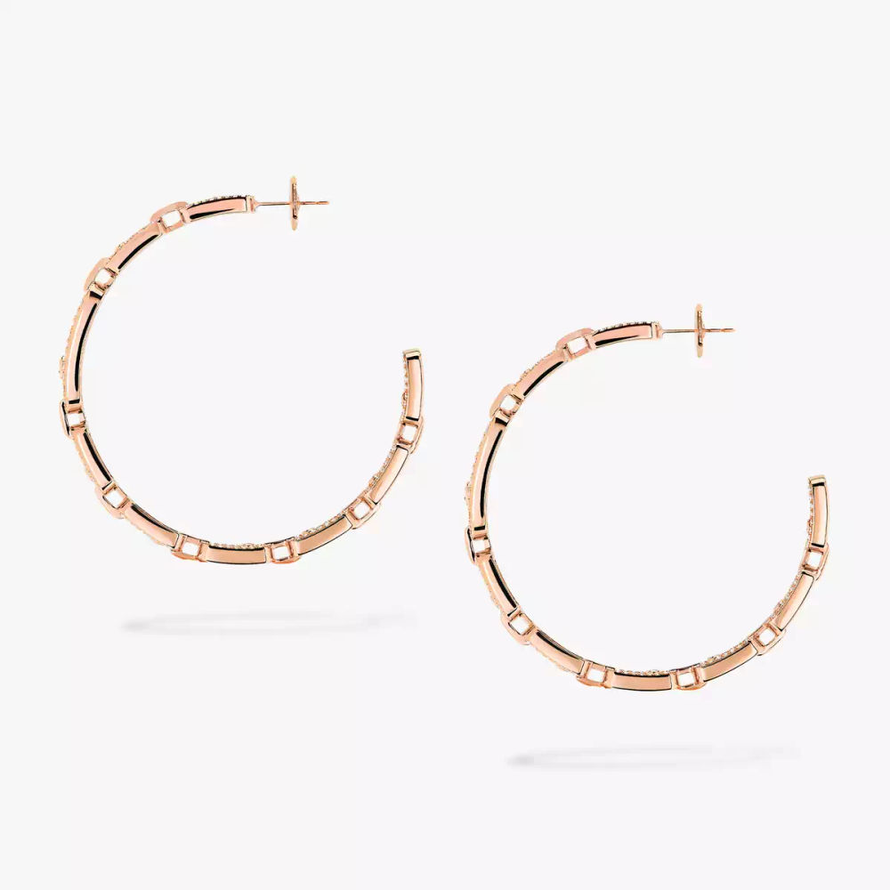 Move Link hoop earrings medium