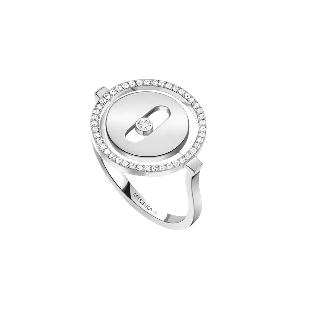 Bague Lucky Move PM Bague Diamant Or Blanc
