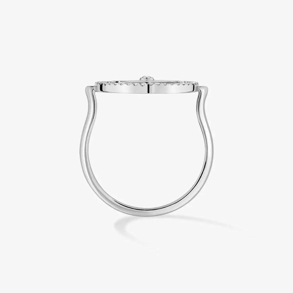 Bague Lucky Move PM Bague Diamant Or Blanc