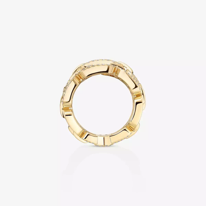 Bague trois rangs Move Link