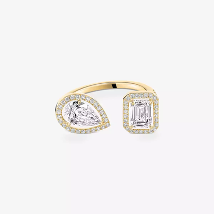 Bague toi & moi My Twin 0,60ct x2
