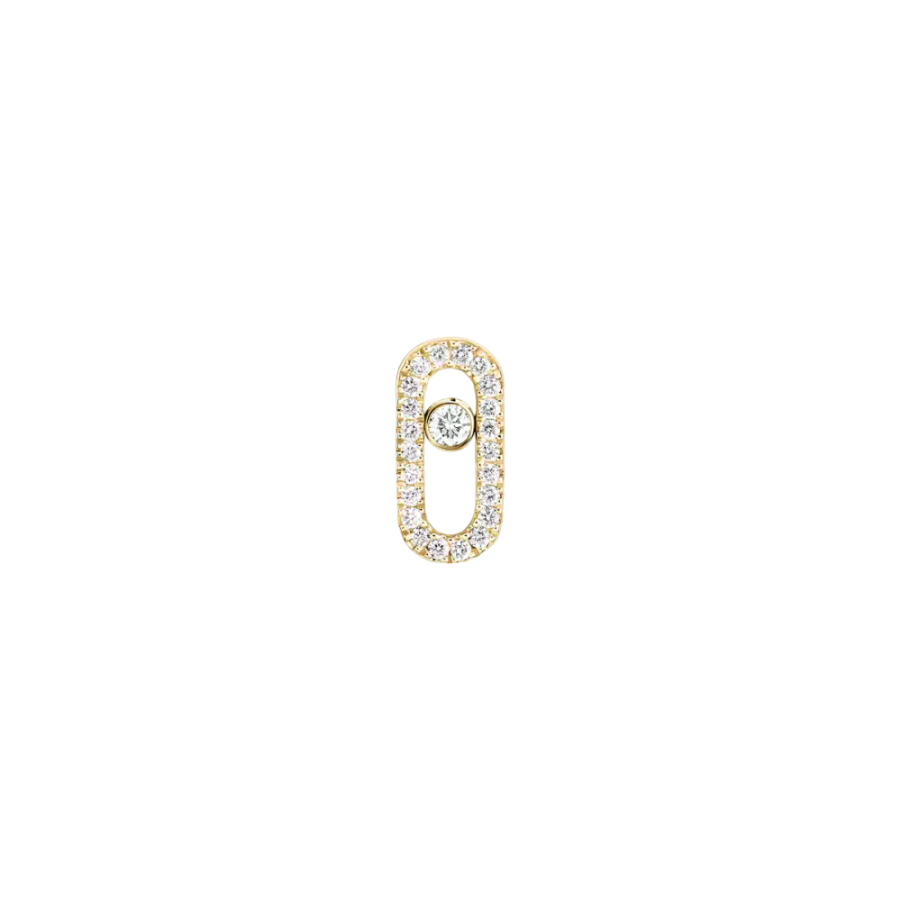 Move Uno single pavé stud earring