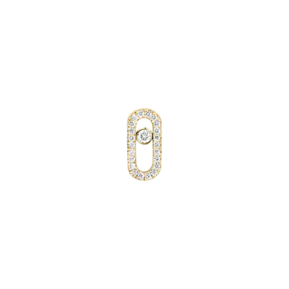 Move Uno single pavé stud earring