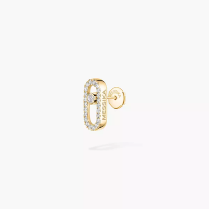 Move Uno single pavé stud earring