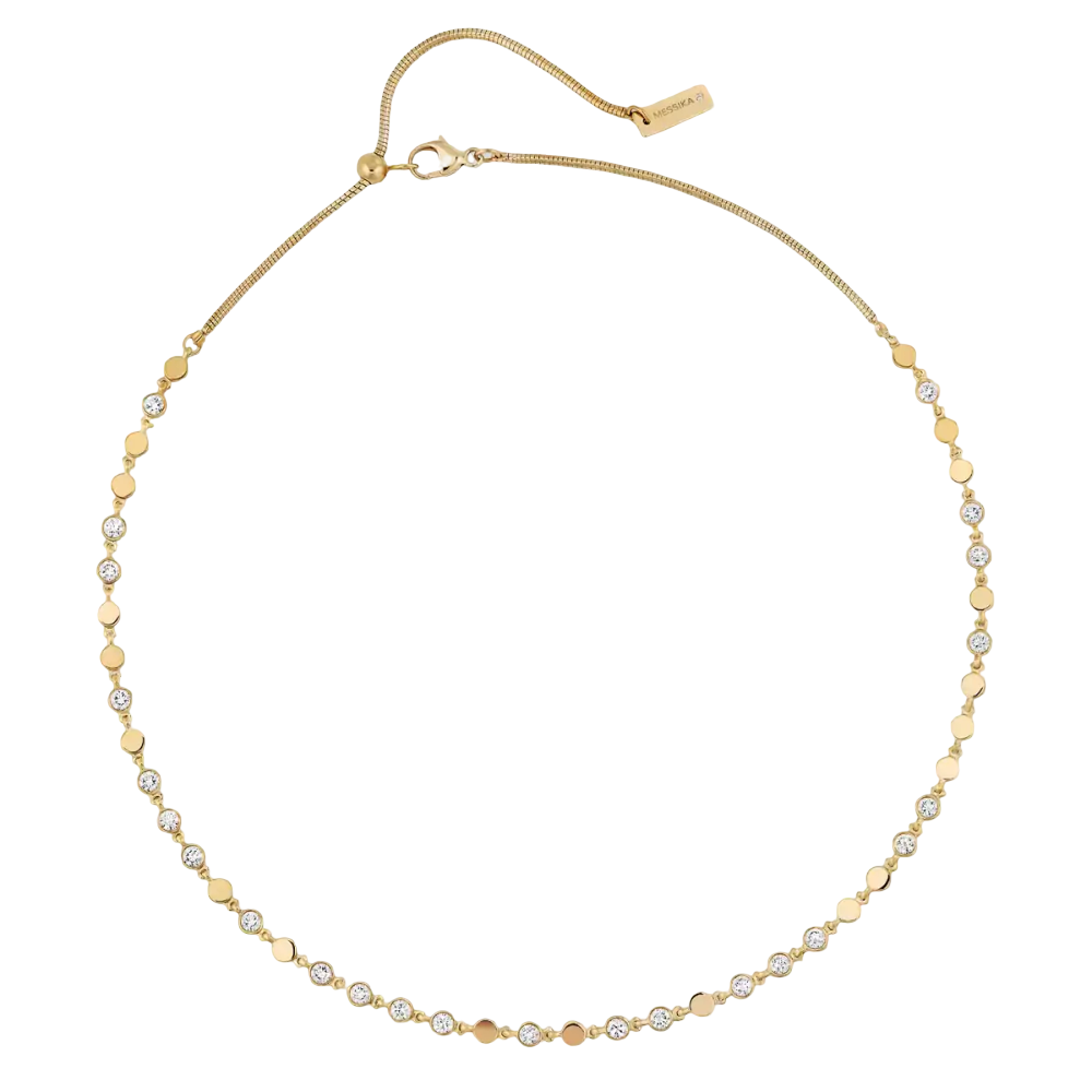 Collier D-Vibes PM Collier Diamant Or Jaune