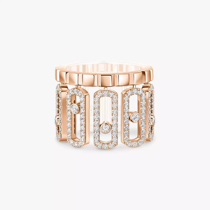 Move Iconica pavé ring