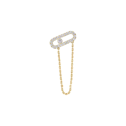 Move Uno single chain earring