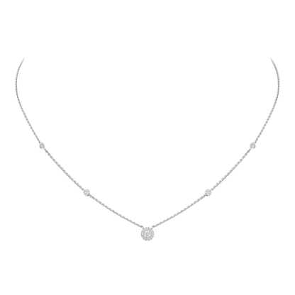 Collier Joy XS Kette Diamant Weißgold