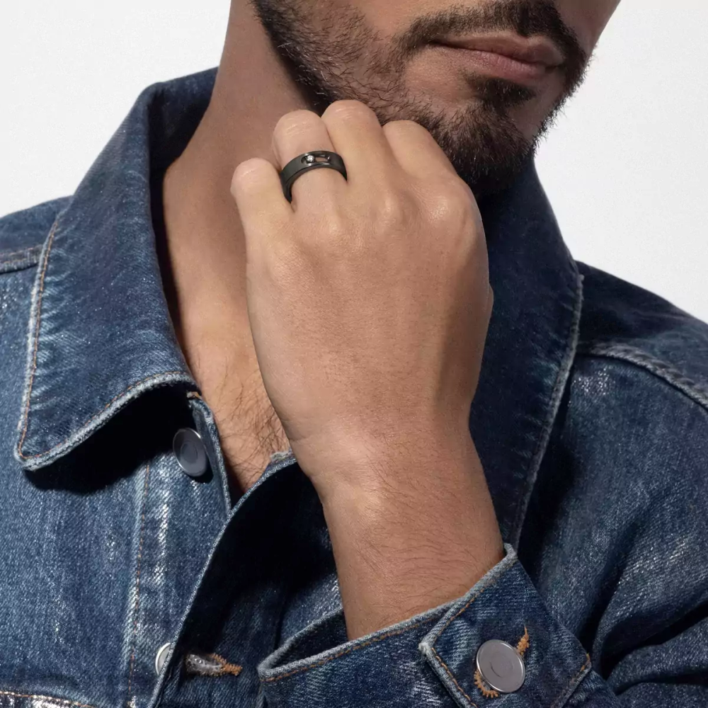 Move Titanium ring small