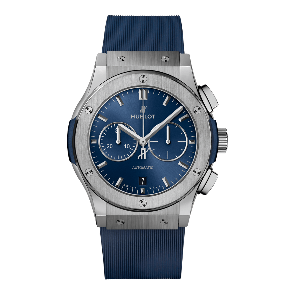 Classic Fusion Chronograph Titanium Blue