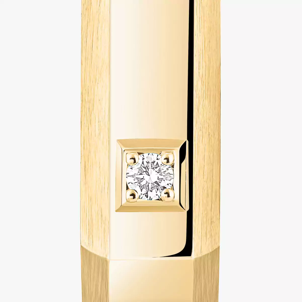 Moderniste single hoop earring medium