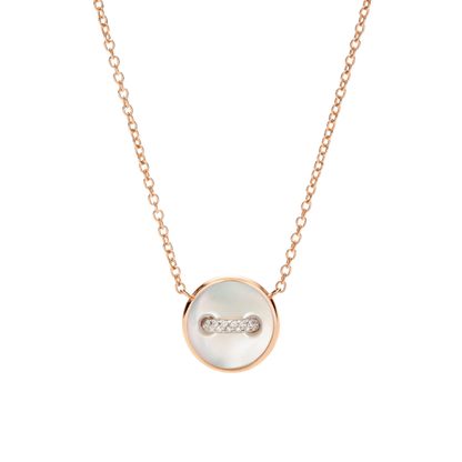 Collier Pom Pom Dot Avec Pendentif