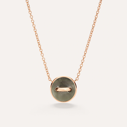 Collier Pom Pom Dot Avec Pendentif