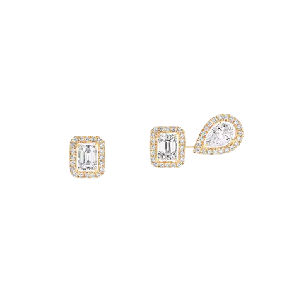 My Twin earrings 1+2 0.20ct x3