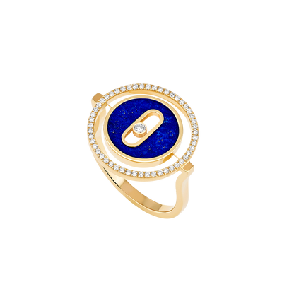Lucky Move lapis lazuli ring small