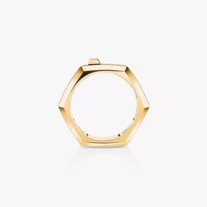 Bague pavée Moderniste MM