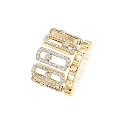 Move Iconica pavé ring