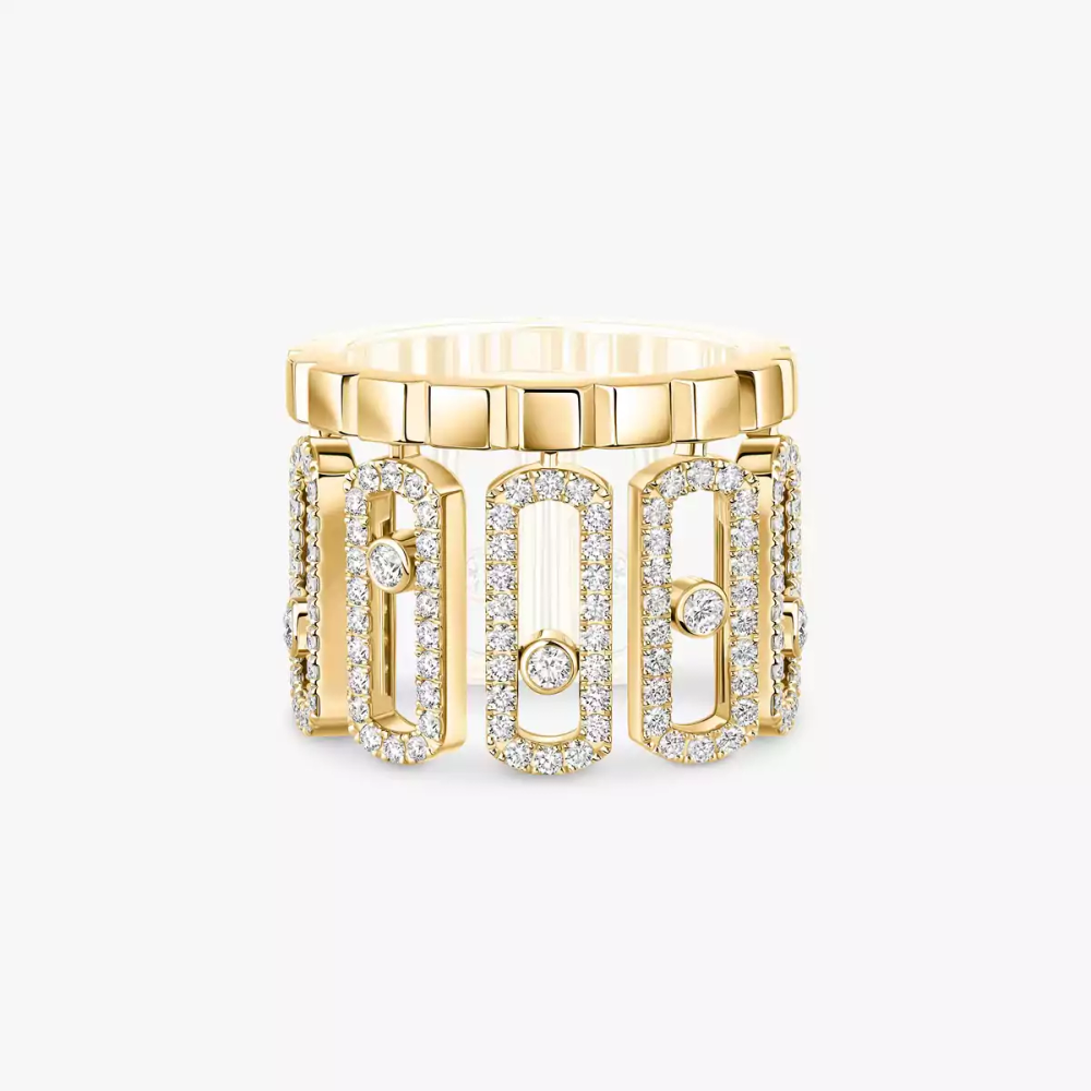 Move Iconica pavé ring