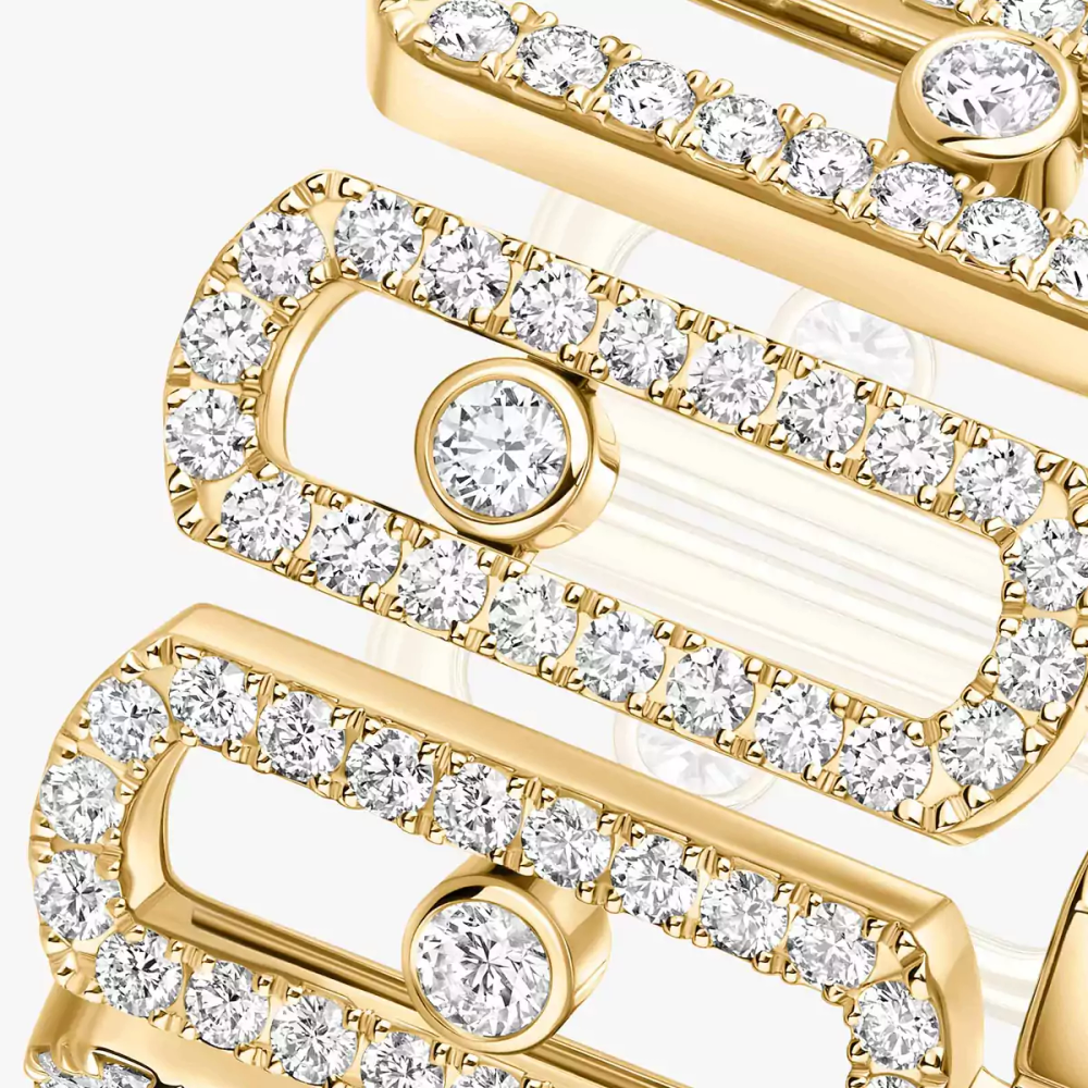 Move Iconica pavé ring