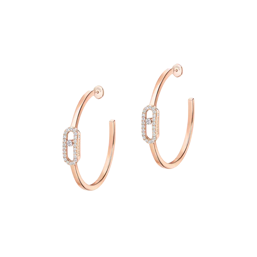Move Uno hoop earrings small