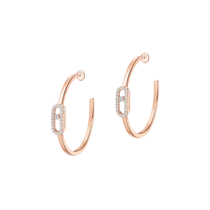 Move Uno hoop earrings small